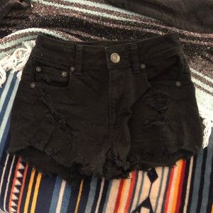 American Eagle high-waisted festival shortie